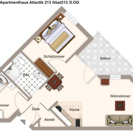 Apartmenthaus Atlantik Apartmenthaus Atlantik 213 Ostseebad Kühlungsborn Extérieur photo
